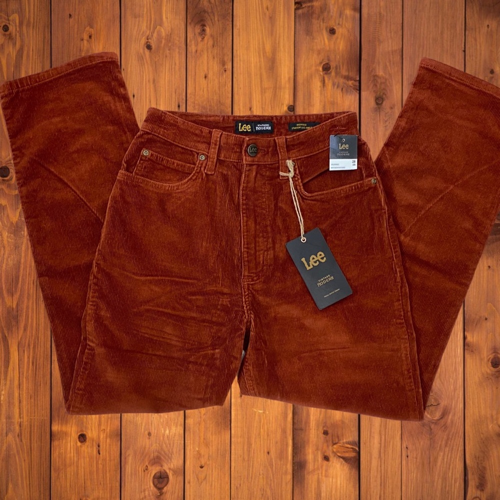 Free People for Lee High Rise Corduroy Pants - Picture 4 of 6